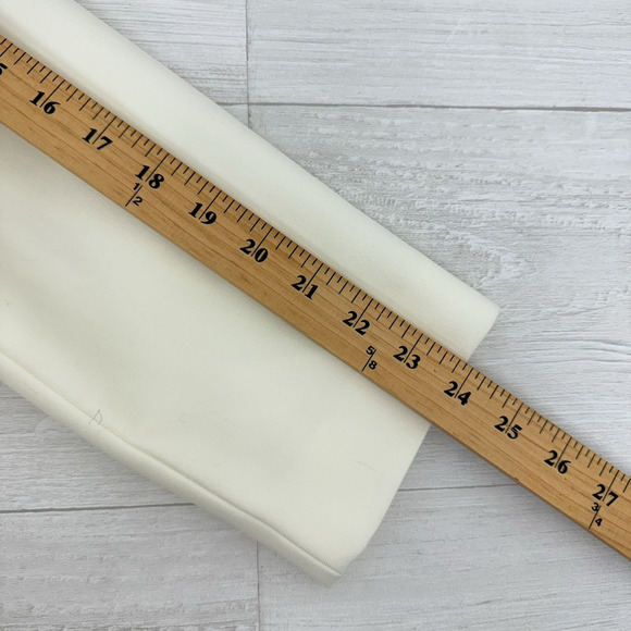 NWT Ronny Kobo Zuna Cropped Crossover Wrap Jacket Women Size Large Ivory $378 - Picture 13 of 16